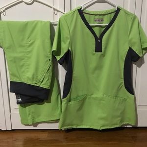 Healing hands scrub set